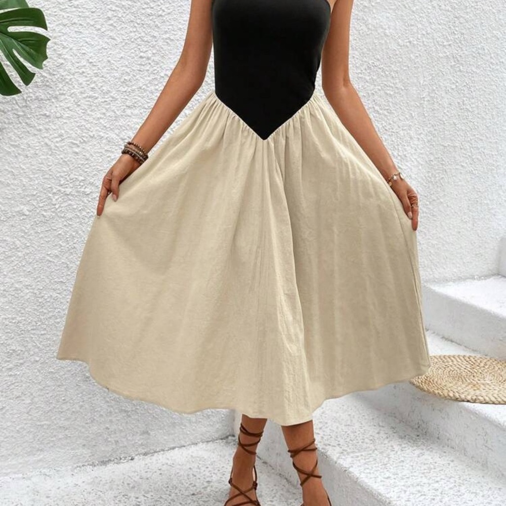 Shein Strapless Dress - Picture 6 of 6